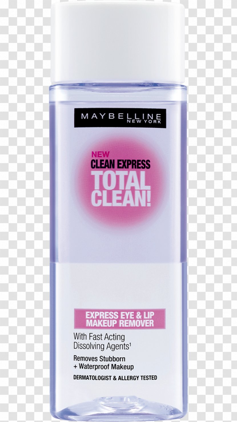 Lotion Cleanser Cosmetics Maybelline Lip Balm - Skin Care - Eye Transparent PNG