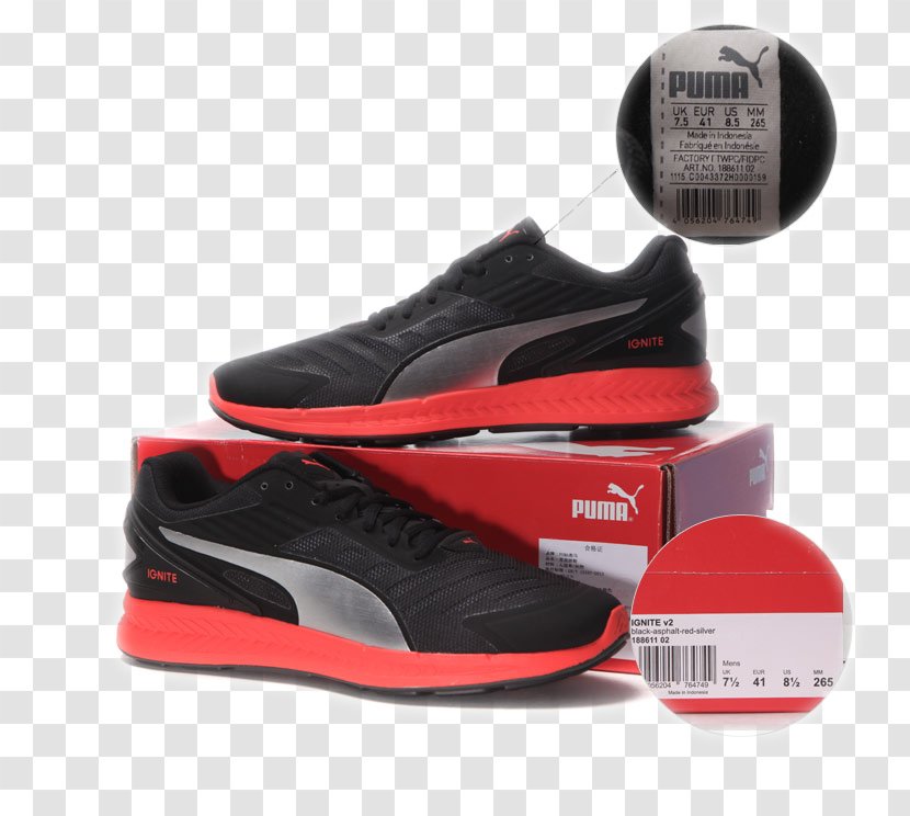 Puma Sneakers Skate Shoe Adidas - Athletic - PUMA Running Shoes Transparent PNG