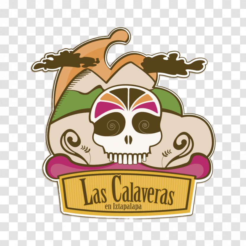 Calavera Day Of The Dead Ofrenda Xantolo Calaca - Logo - Escultura Ninos Transparent PNG