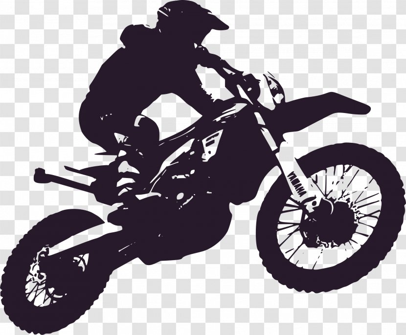 Motorcycle Helmets Cloth Napkins Enduro Chopper - Sticker - Motocross Transparent PNG