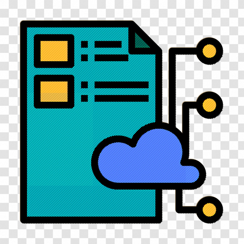 Archive Icon Cloud Icon Digital Service Icon Transparent PNG