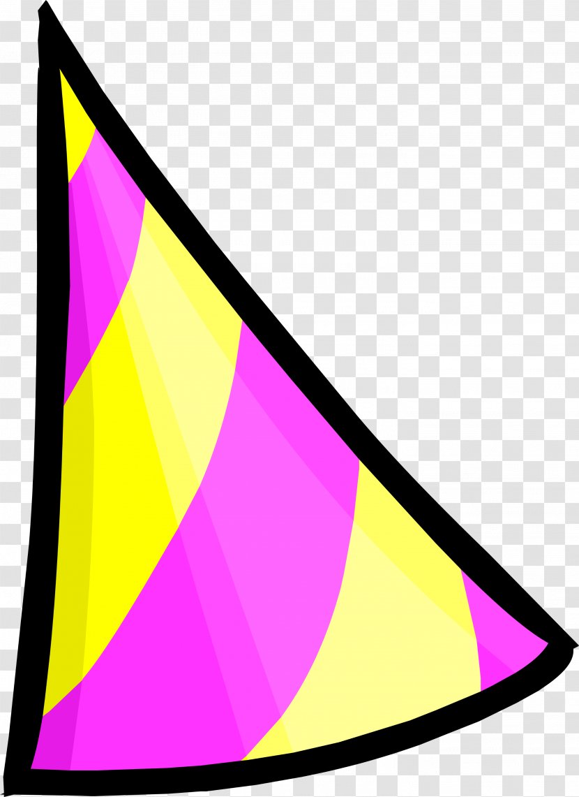Club Penguin Party Hat Clothing - Cotton Candy Transparent PNG