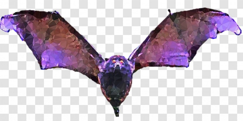 BAT-M - Moths And Butterflies - Purple Transparent PNG