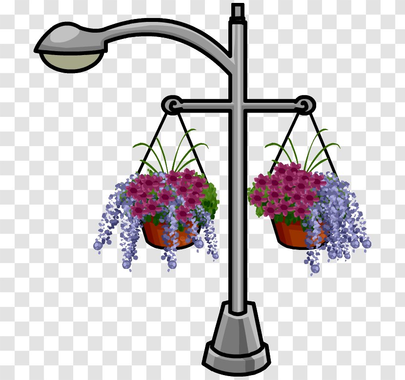 Club Penguin Entertainment Inc Street Light Furniture - Flowering Plant Transparent PNG