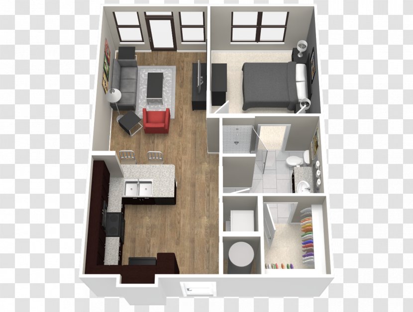 Artisan On 18th Studio Apartment Bedroom House Transparent PNG