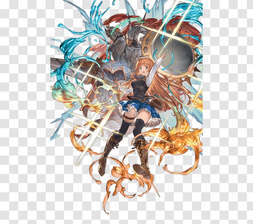 Rage Of Bahamut Granblue Fantasy Kamihime Project Deity Character - Silhouette - Shadowverse Transparent PNG