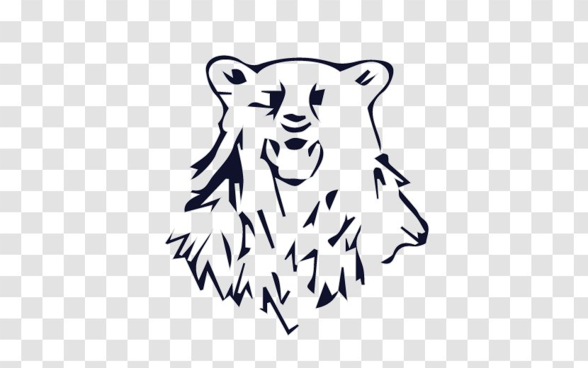 Cat Mammal Bear Drawing Clip Art - Tree Transparent PNG