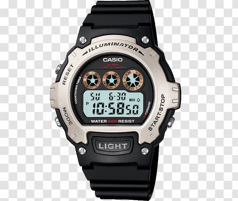 Amazon.com Casio Illuminator Watch Chronograph - Dive Computer Transparent PNG