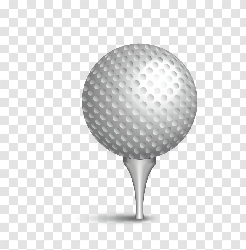 Golf Ball Tee - Vector Transparent PNG