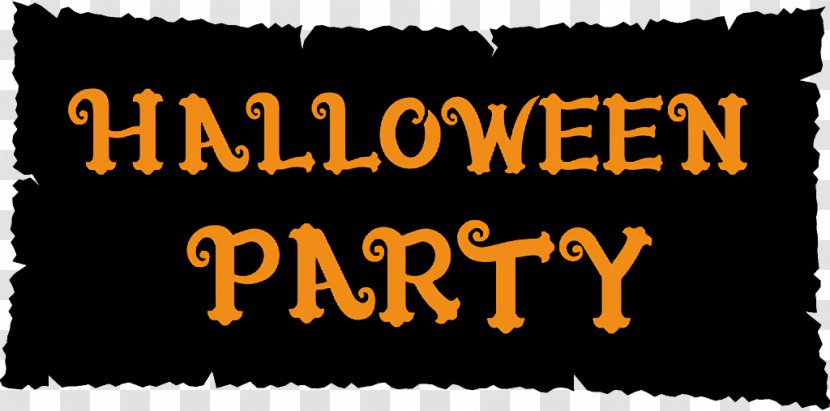 Halloween Font Happy - Text - Logo Rectangle Transparent PNG