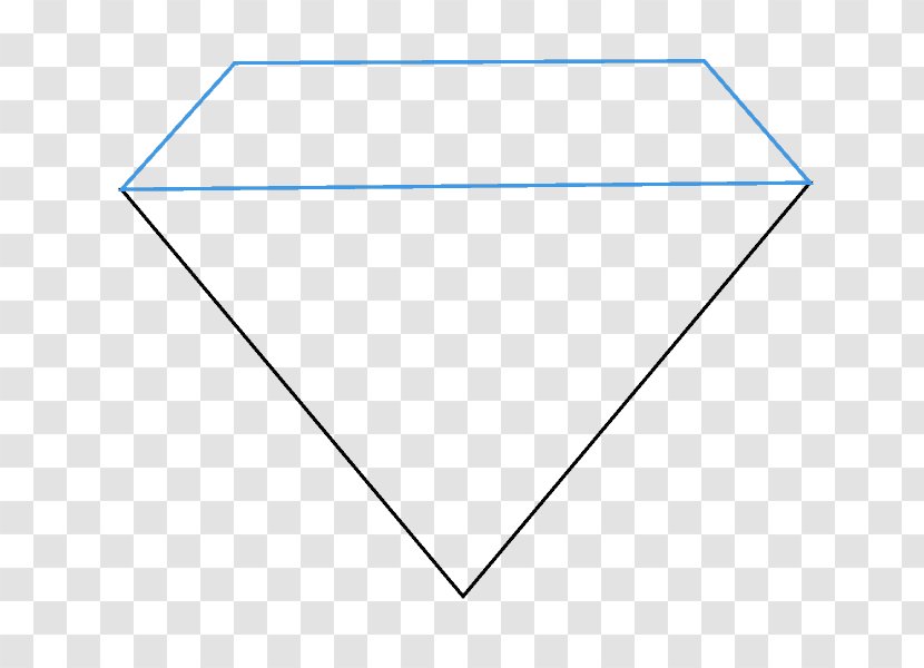 Triangle Point Font Line Art - Frame - Straight Going Down Transparent PNG