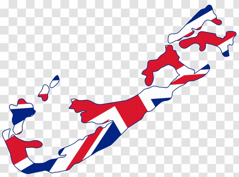 England Flag Of Bermuda Map - The United Kingdom - UK Transparent PNG