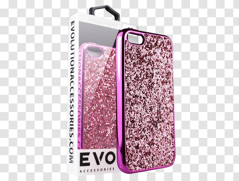 Mobile Phone Accessories Pink M Text Messaging Phones - Case - Glitter Transparent PNG