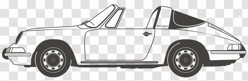 Car Porsche 911 912 Number Matching - Vehicle Transparent PNG