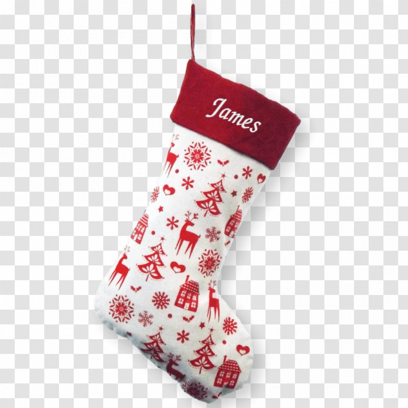 Christmas Stockings Santa Claus Decoration Sock - Stocking Transparent PNG