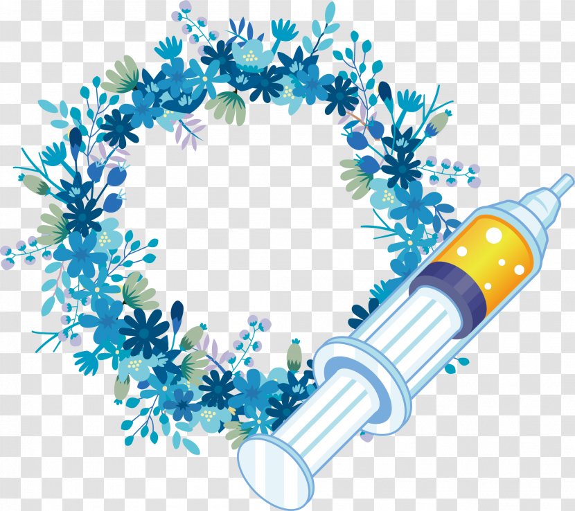 Paper Napkin Wreath Flower Blue - Bridegroom - Beautiful Nurse Fancy Ring Transparent PNG