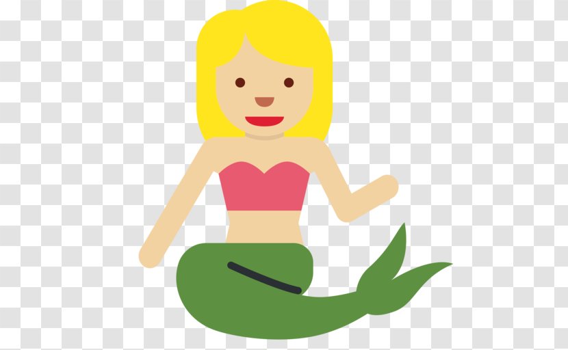 Mermaid Emoji Legendary Creature Siren Clip Art - Tree Transparent PNG