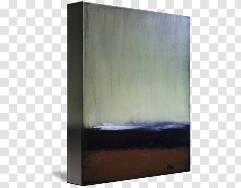 Gallery Wrap Landscape Painting Canvas Art - Minimalism - Watercolor Transparent PNG