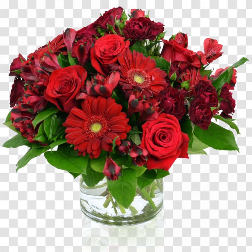Flower Bouquet Rose Florist Transvaal Daisy - Birthday Transparent PNG
