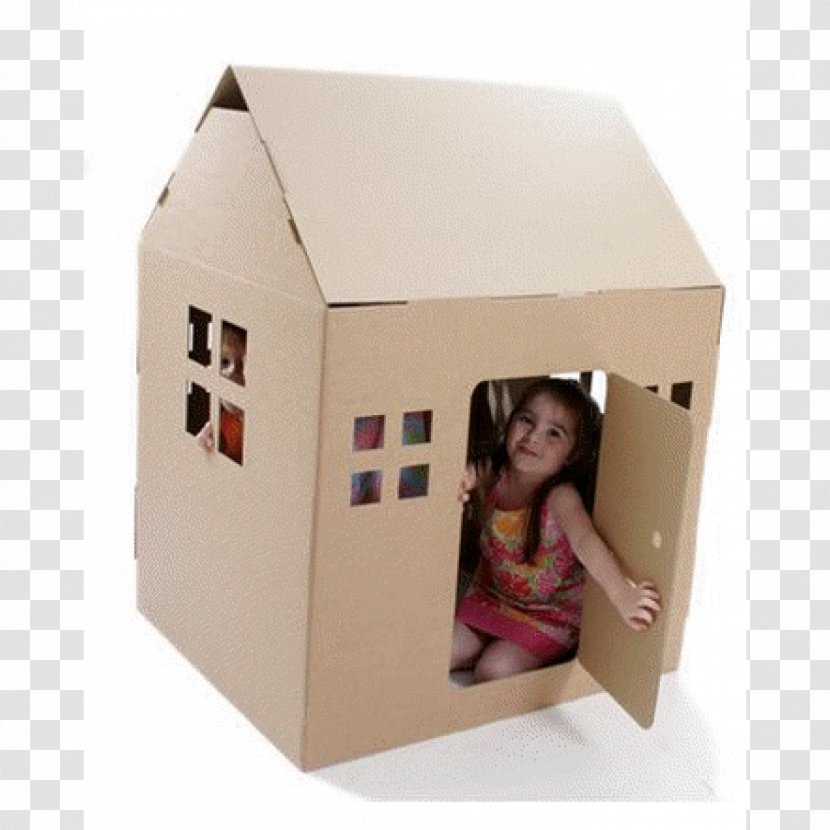 Cardboard Toy Recycling Dollhouse - Carton Transparent PNG