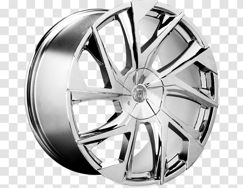 Car Lexani Wheel Corp Google Chrome Custom - Spoke - Black Finish Transparent PNG