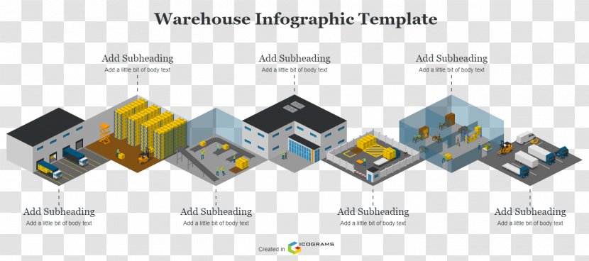 Infographic Diagram Warehouse Transparent PNG