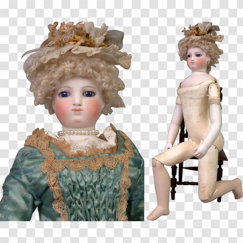 Doll Barrois Bisque Arms Neck Transparent PNG