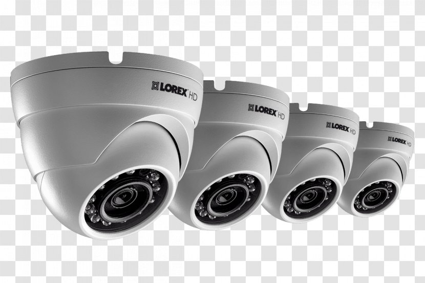 Wireless Security Camera Closed-circuit Television Digital Video Recorders Alarms & Systems - Cameras Optics - Dome Transparent PNG