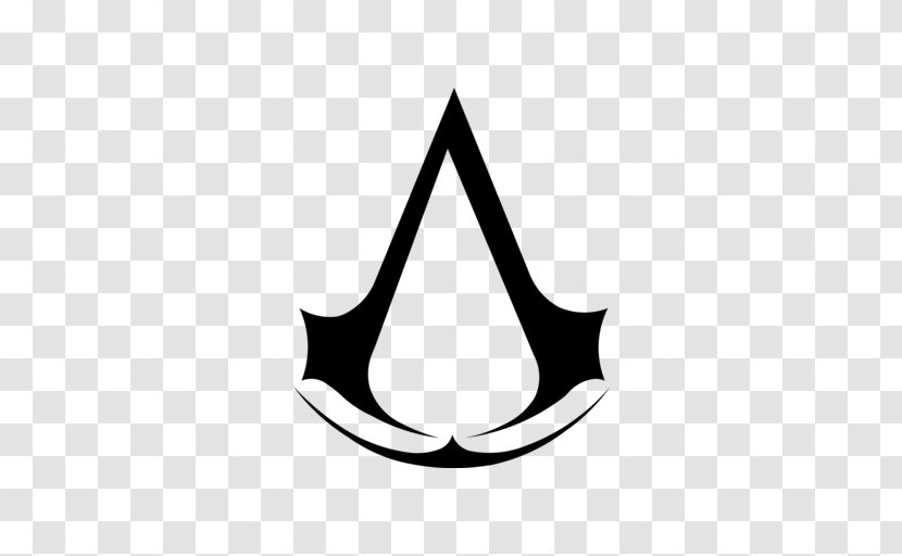 Assassin's Creed II Creed: Revelations Origins IV: Black Flag - Symbol - And White Transparent PNG