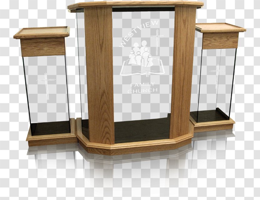 Pulpit Church Chancel Table Kerkmeubilair Transparent PNG