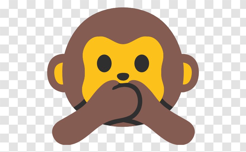Emojipedia Three Wise Monkeys - Monkey - Emoji Transparent PNG