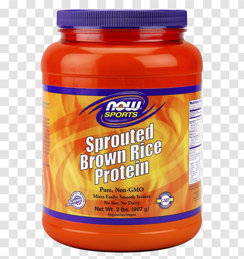 Rice Protein Pea Bodybuilding Supplement Whey - Brown Nutrition Transparent PNG