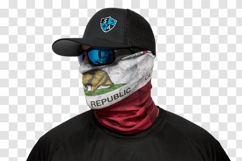 Face Shield California Kerchief Mask - Business Transparent PNG