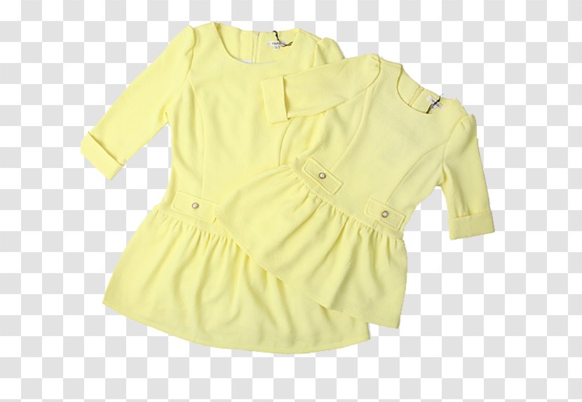 Sleeve Shoulder Blouse Collar Button - Dress - Solid Tee Parents Installed Transparent PNG