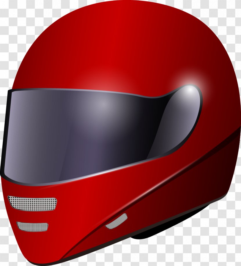 Motorcycle Helmet - Vecteur - Vector Transparent PNG