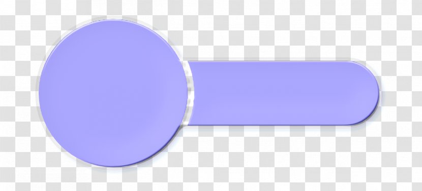 Essential Icon Switch - Electric Blue - Lavender Transparent PNG