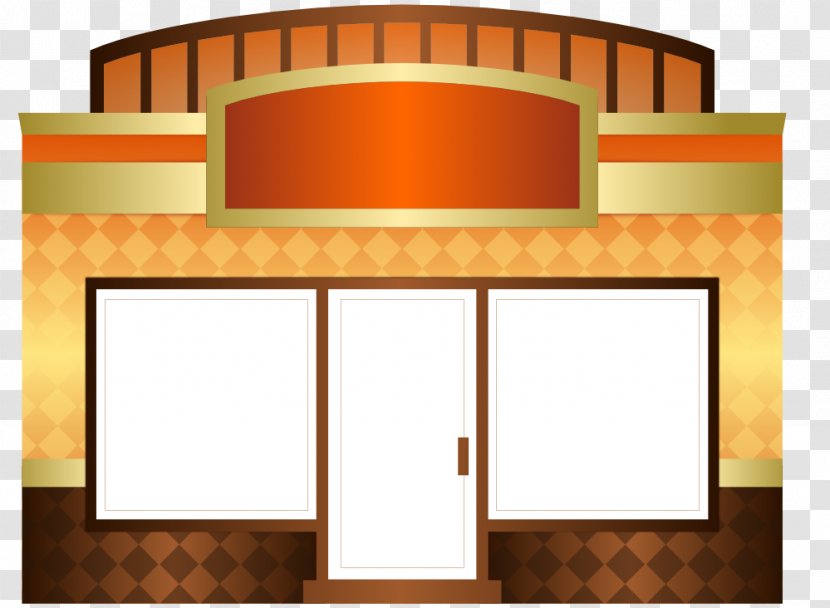 Storefront Shopping Clip Art - Free Content - White House Vector Transparent PNG