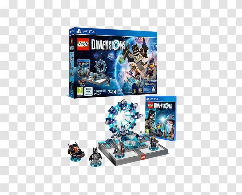 Lego Dimensions The Movie Videogame Wii U PlayStation 4 - Technology - Toy Transparent PNG