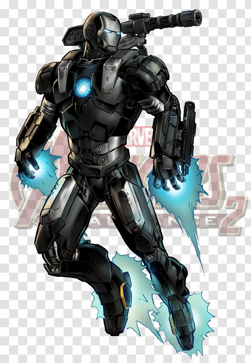 War Machine Iron Man Marvel: Avengers Alliance Pepper Potts Marvel Comics - Cinematic Universe - Ultron Transparent PNG