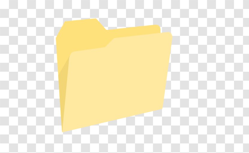 Angle Brand Material Yellow - ModernXP 33 Folder Transparent PNG