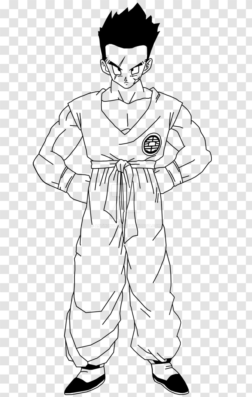 Yamcha Krillin Goku Puar Dragon Ball - Heart Transparent PNG