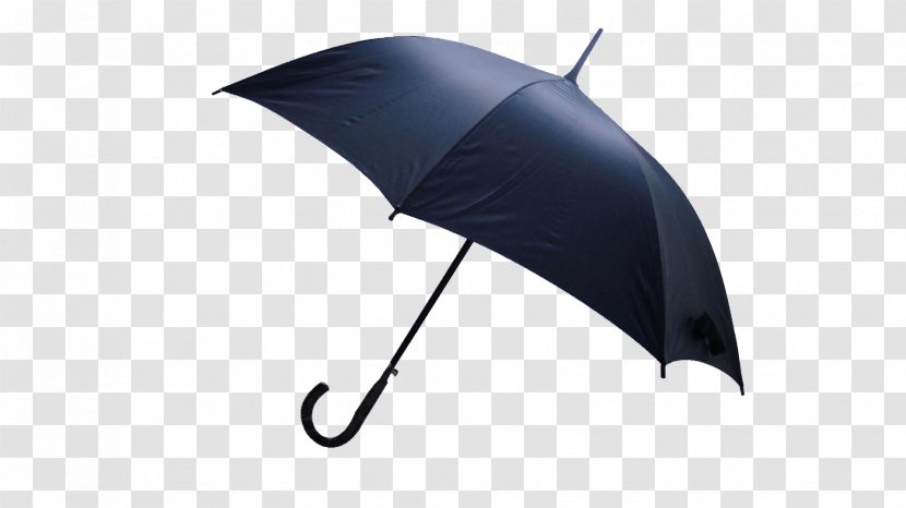 The Umbrellas Rain - Handle - Long Black Umbrella Transparent PNG