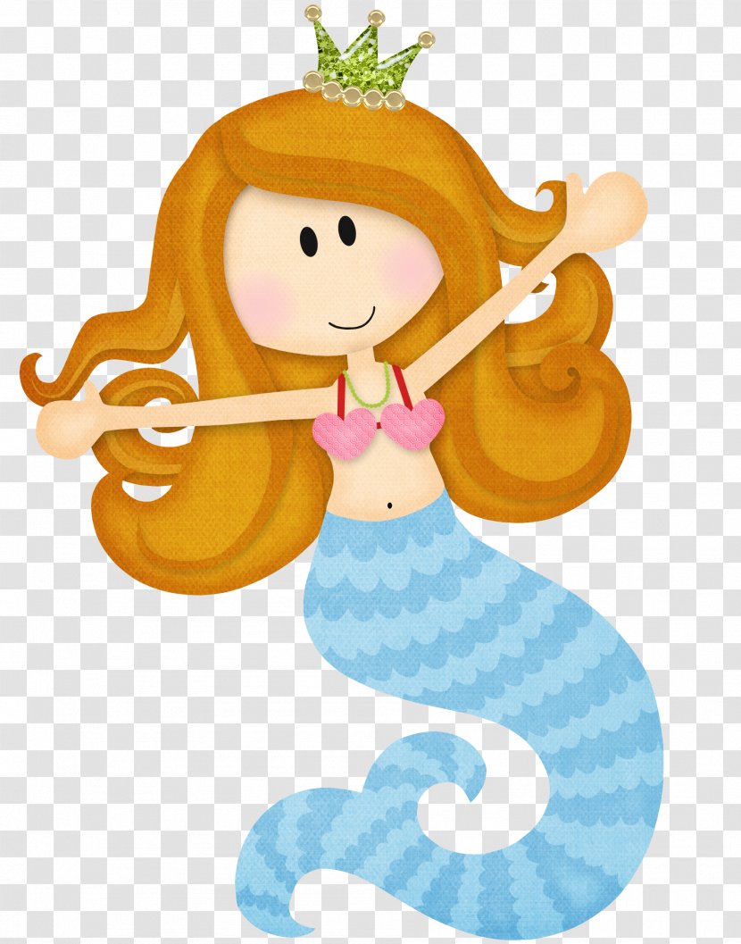 Mermaid Paper Cartoon Clip Art - Stationery - Under The Sea Transparent PNG