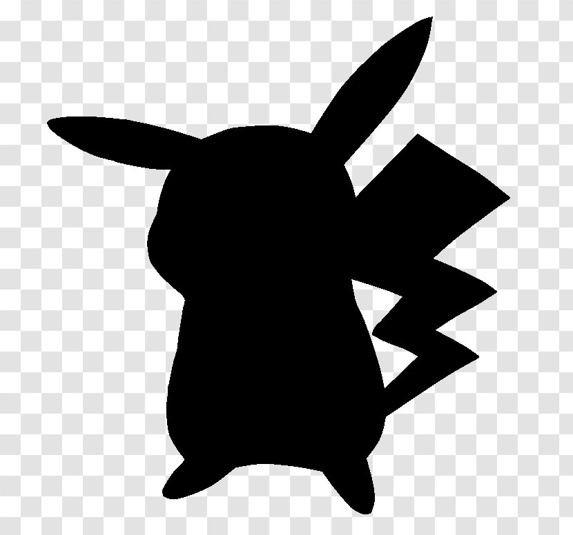 Pikachu Pokémon GO Silhouette Drawing Transparent PNG