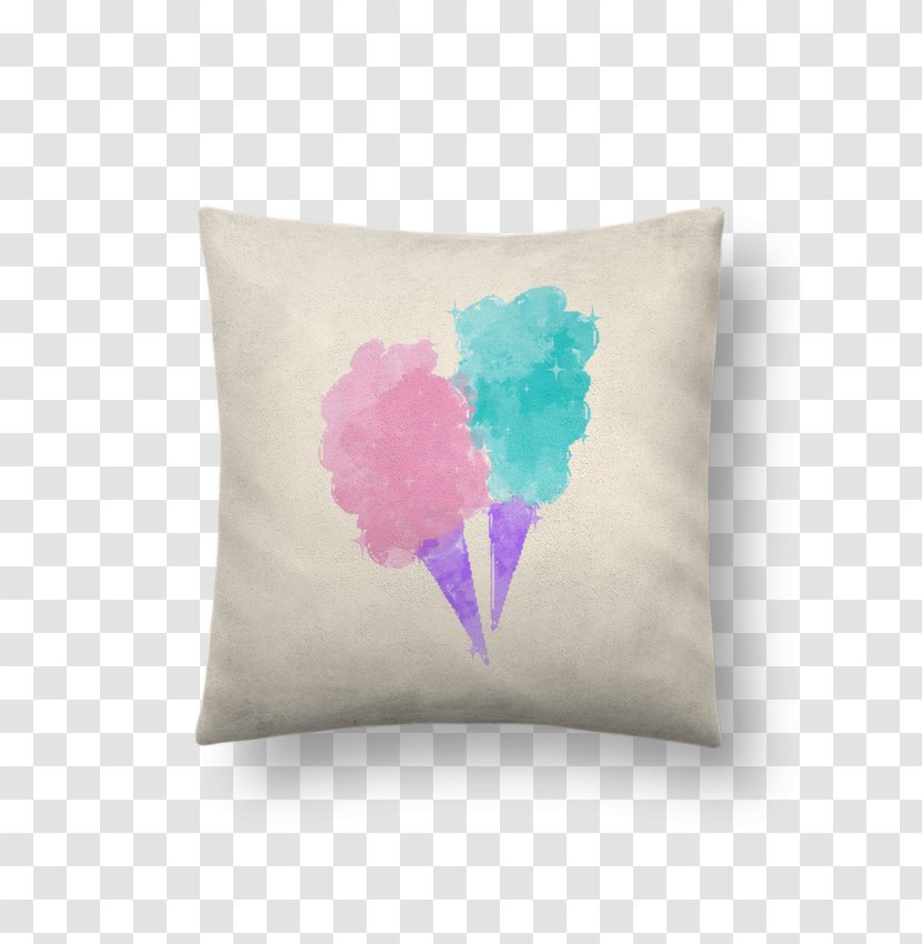 Throw Pillows Cushion Turquoise Teal - Pink Glitter Transparent PNG
