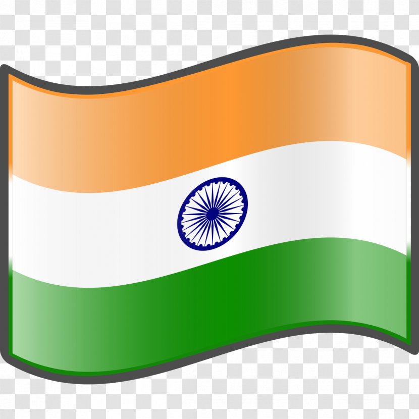 Flag Of India - Hindi Transparent PNG