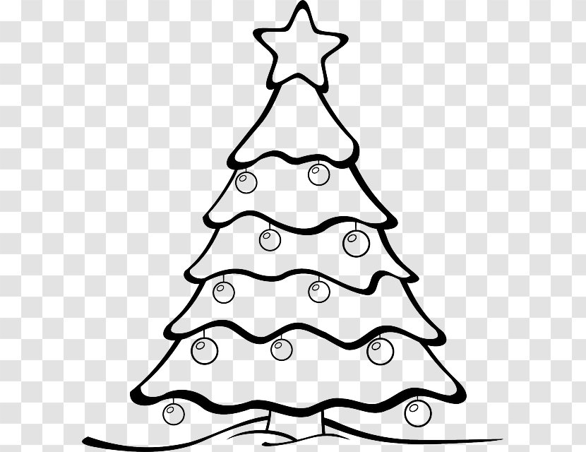 Christmas Tree Drawing Clip Art - Card Transparent PNG