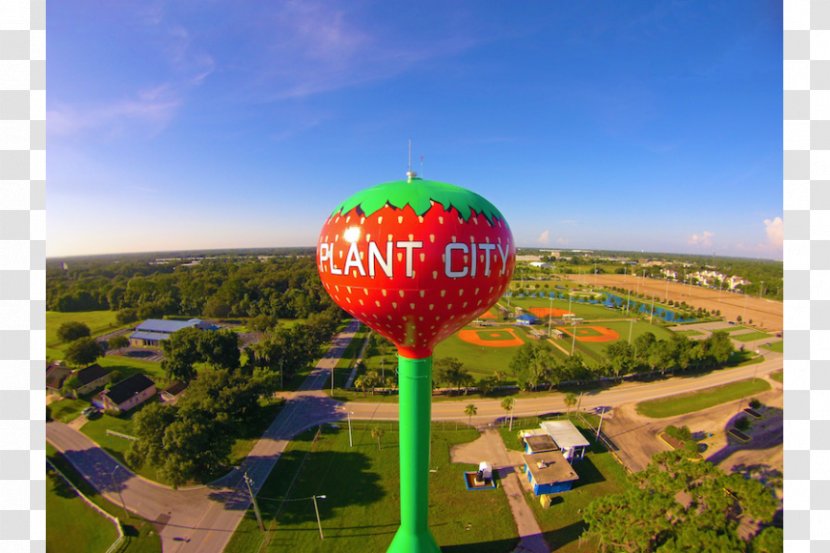 Water Storage Plant City Tower Strawberry - Balloon Transparent PNG