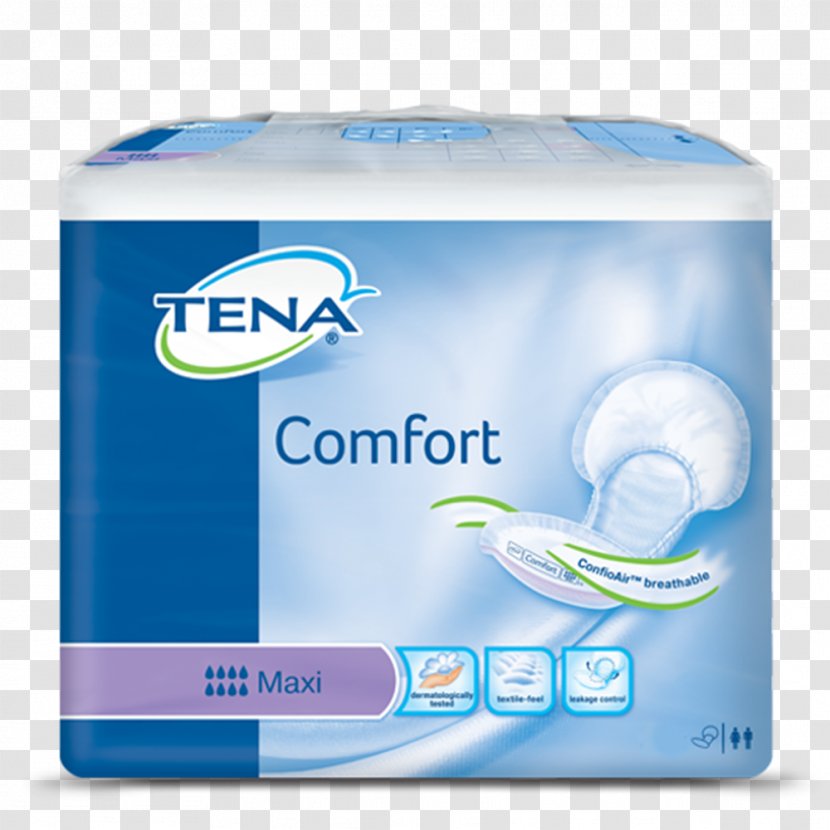 TENA Incontinence Pad Urinary Comfort Health Care - Flower Transparent PNG