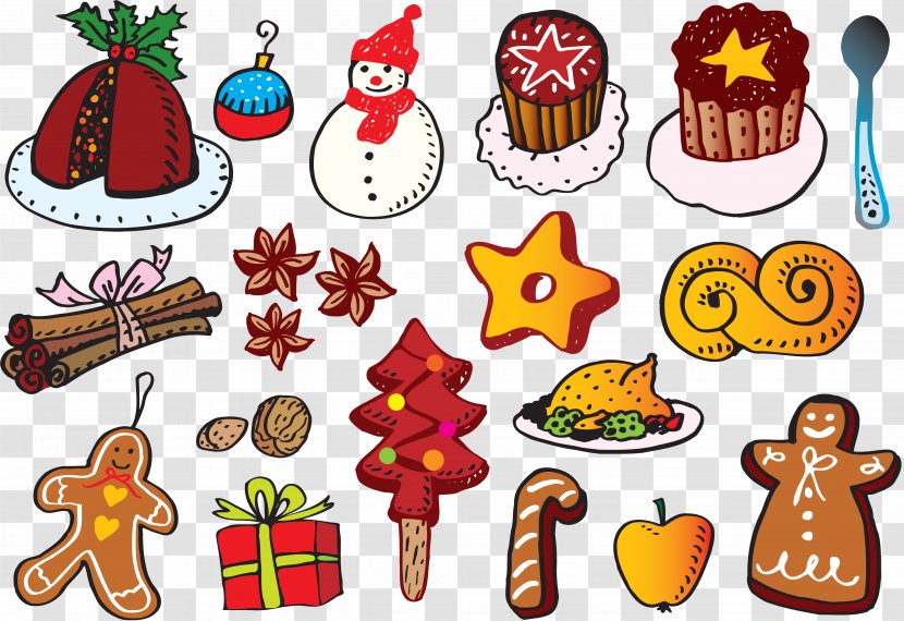 Christmas Tree Dinner Clip Art - Ornament - Candy Transparent PNG